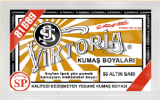 Viktoria Toz Kumaş Boyası 56 Altın Sarı