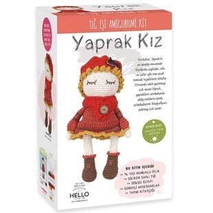 Yaprak Kız Amigurumi Yapım Seti - Thumbnail