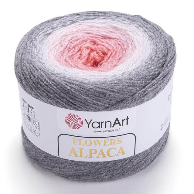 YARNART FLOWERS ALPACA 406