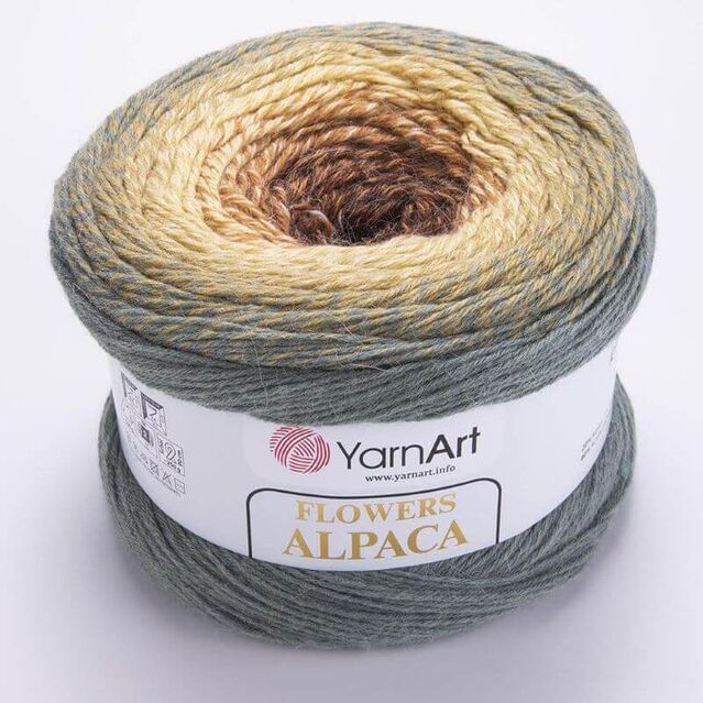 YARNART FLOWERS ALPACA 416