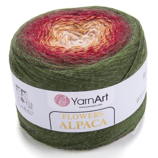 YARNART FLOWERS ALPACA 420