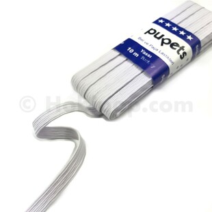 PUPPETS - Yassı Lastik Beyaz 10 Metrelik Top PUPPETS - Yassı Lastik Beyaz 10 Metrelik Top