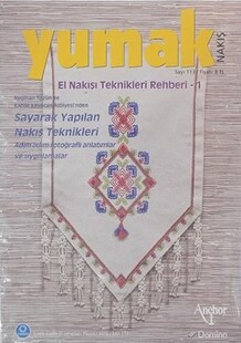 TUVA - Yumak Kanaviçe Kitabı El Nakışı Teknikleri Rehberi 1 Sayı 113