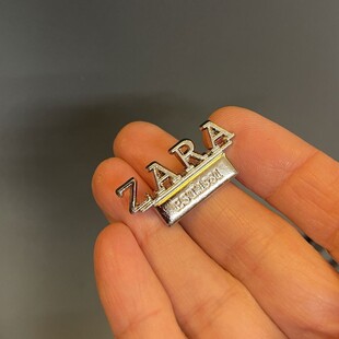 HOBİPOP - Zara Çanta Süsü Gümüş Renk